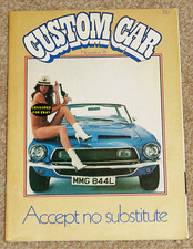 CUSTOM CAR Magazine Nov 1976 - SHELBY MUSTANG, FORD POPS, C-CAB, CONSUL ZEPHYR