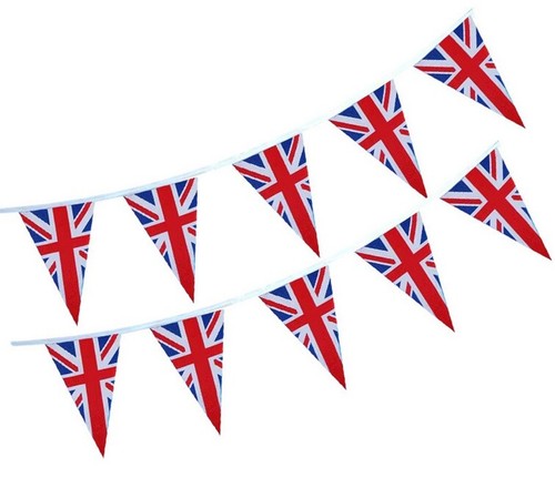 Union jack bunting - 20, triangle