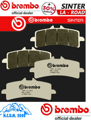 Front brake pads brembo - pads,