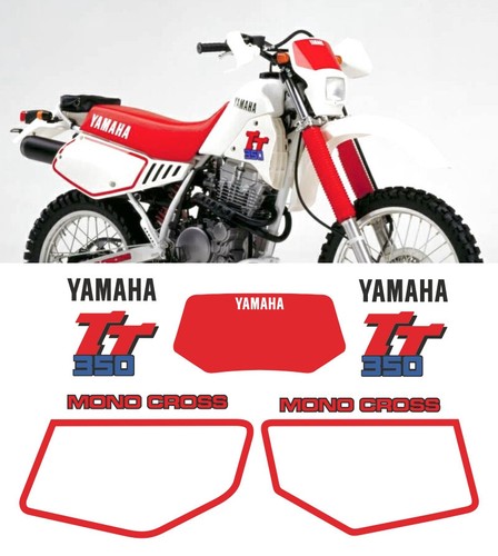 Yamaha 350 92 stickers - tt,