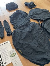 Land Rover Range L322 Blue Front Seat Protective Covers Genuine HBD 000370