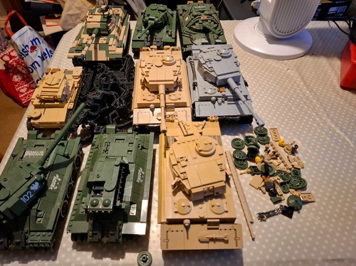 Cobi tank job lot bundle