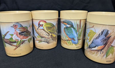 Set of 4 Vintage Insulex Bird