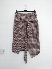 Next Tailoring Plaid skirt Size 12 Blue Beige Red