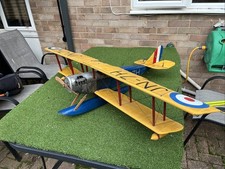 CURTISS JN-7H JENNY FLOAT PLANE AERONAUTICA DISPLAY MODEL Large Scale