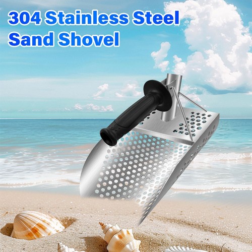 Beach sand scoop shovel metal - beach,