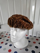 Vintage Velvet Turban Hat One