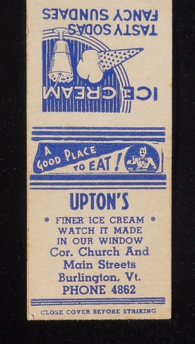 1940s arrow match upton - match, upton's