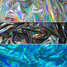 IRIDESCENCE HOLOGRAM PU VINYL