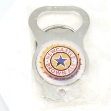 NewCastle Brown Ale Beer Bottle Opener Keychain Metal NewIn Package Breweriana