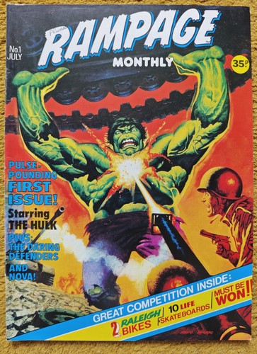 Rampage monthly july - rampage, #1
