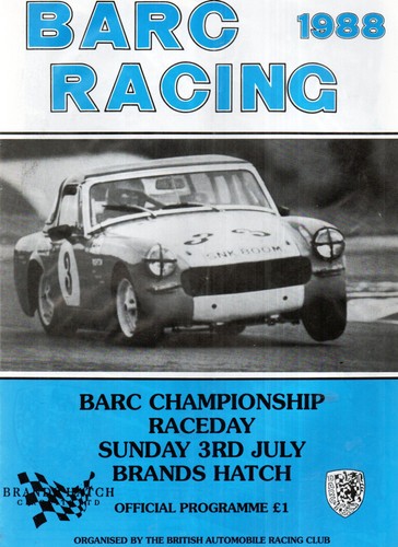 Barc racing - barc, championship