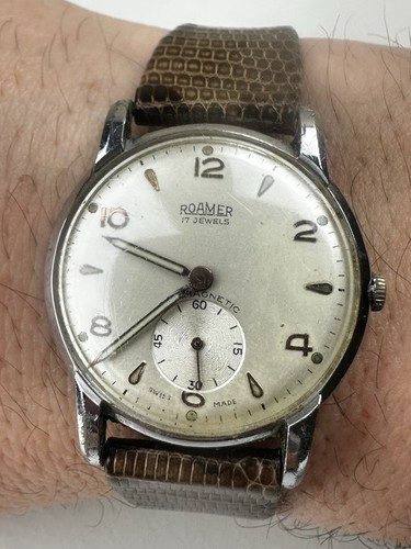Vintage roamer hand wind - roamer, 17
