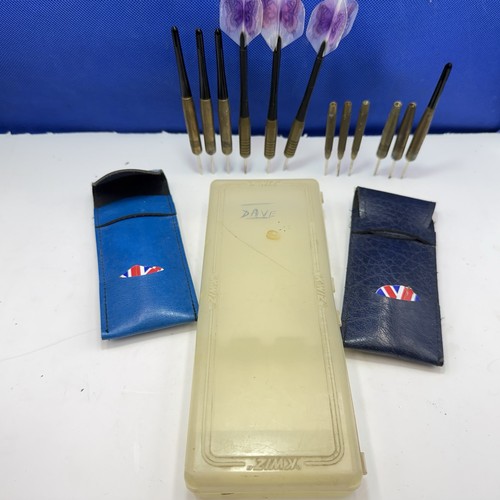 Brass darts job lot - job, 4