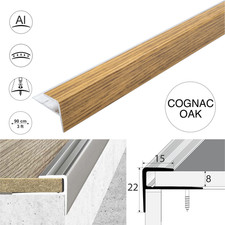 Aluminium Stair Nosing Wood