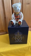 Royal Crown Derby Debonair Bear Boxed Perfect