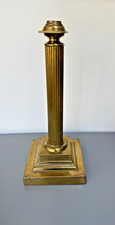 antique brass doric reeded