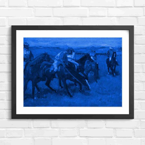 Impressionist horse racing art - impressionist,