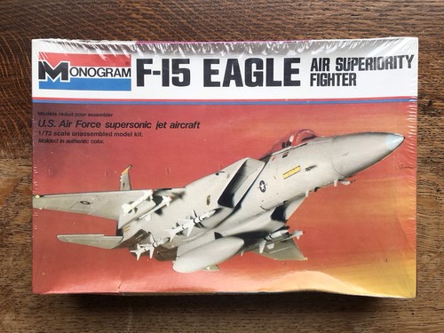 Monogram 7580 eagle 1 72 - 7580, f-15