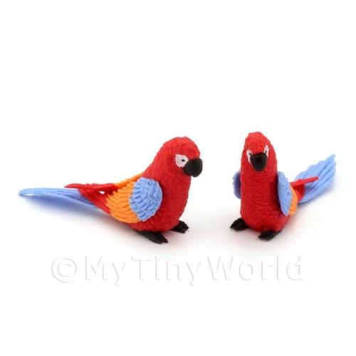 Red dolls house - 2, miniature
