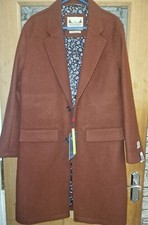 The Spitalfields Clothing Co  Luxury Wool Blend Coat - UK 38R Brand New 
