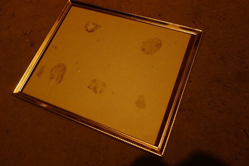 8x10 stamped brass picture - 8x10",