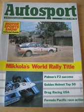AUTOSPORT JAN 1984 MIKKOLA'S