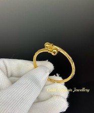 18Ct 18K Gold Filled, Newborn Baby, Toddler Adjustable Bangle/ Bracelet Ref:9