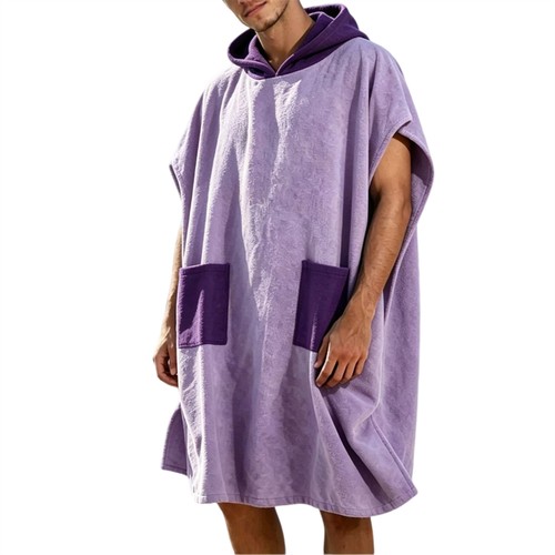 Men color block - color, hooded