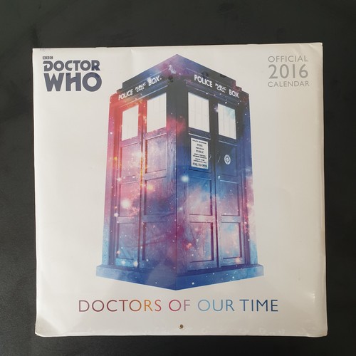 Doctor who calendar 2016 - who,