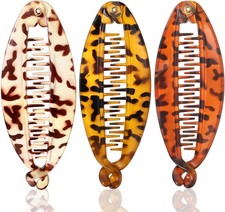 3pcs banana hair - banana, clips
