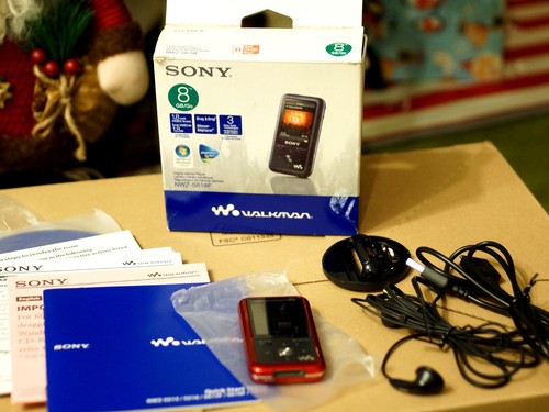 Sony walkman nwz s618f digital - sony,