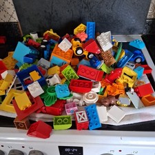 Large Duplo Bundle LEGO Assorted Building Blocks Bricks Figures Job Lot
