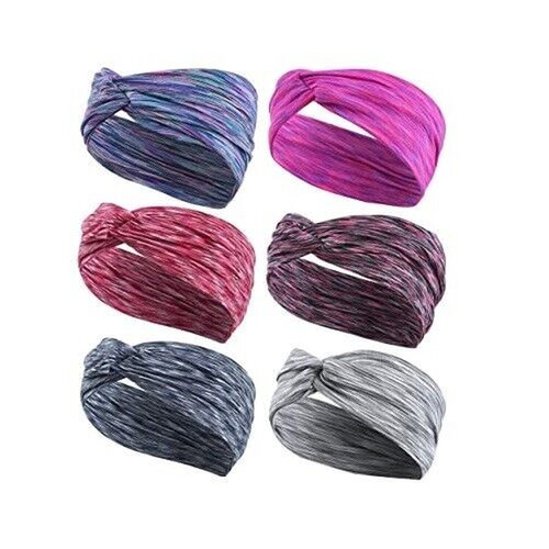 Womens sport wide headbands - sport, x6