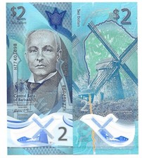 Barbados 2 dollars 2022
