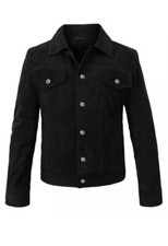 Men's Western Suede Leather