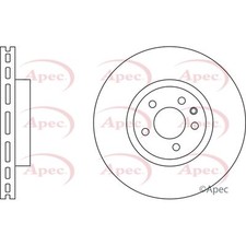 2x Brake Discs Vented For