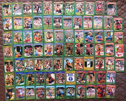 1985 scanlens vfl cards - 1985,