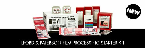 Paterson ilford film black and - black,