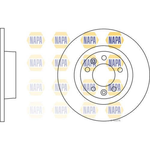 Brake discs solid - 2x,