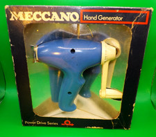 Meccano Hand Generator, in box, complete with leaflet and cable.