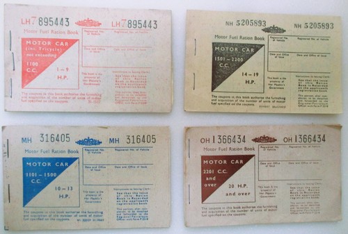 Vintage british fuel - vintage, ration