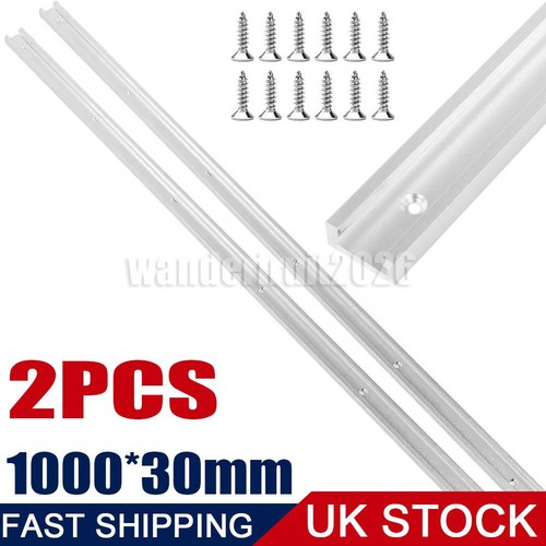 2pcs 1000 30mm slot - 1000*30mm, t-slot