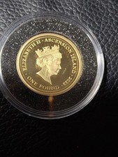 A 9ct gold Proof One pound
