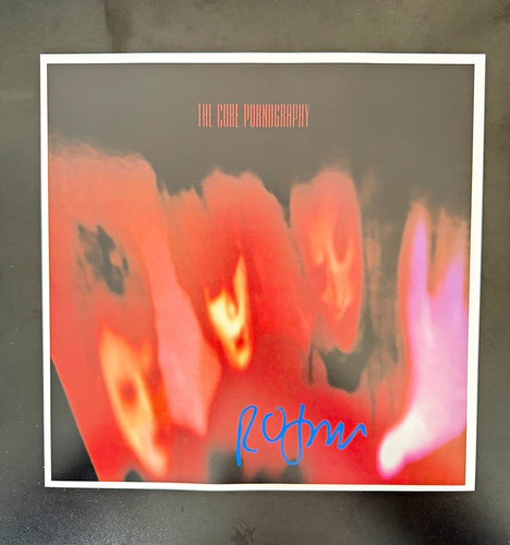Signed robert smith the cure - signed,