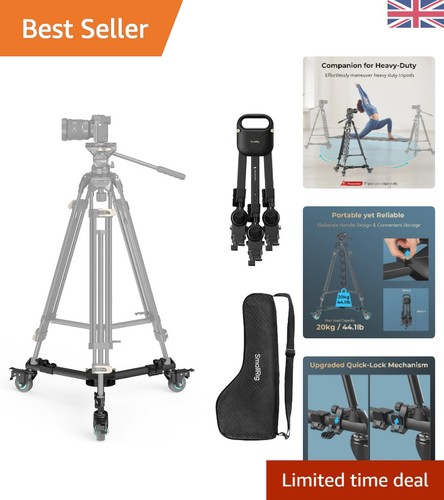 Portable tripod dolly with - dolly,