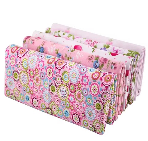 5pcs rose floral cotton 40cm - rose,