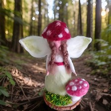 Woodland Fairy Needle Felted