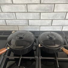 Le Creuset Set Of 2 Black