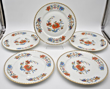 Ceralene A. Raynaud Vieux Chine Limoges France DinnerPlates  5 Lot 10 3/4"